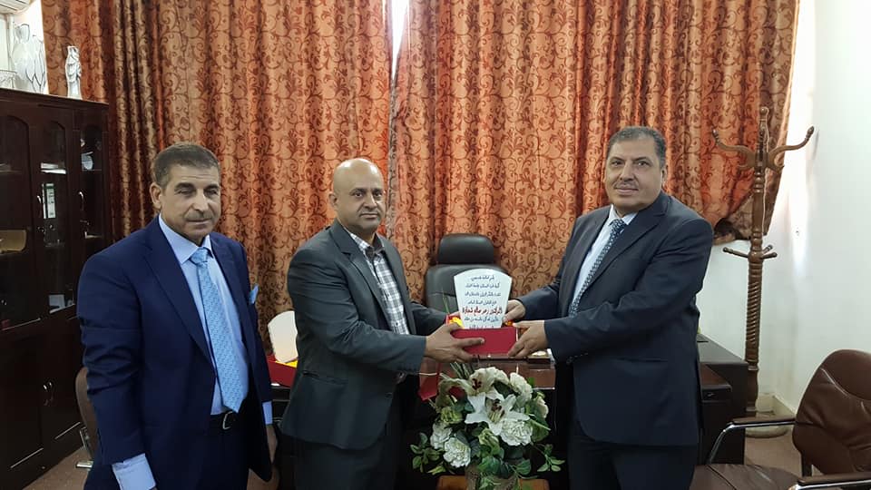 زيارة عميد الكلية 